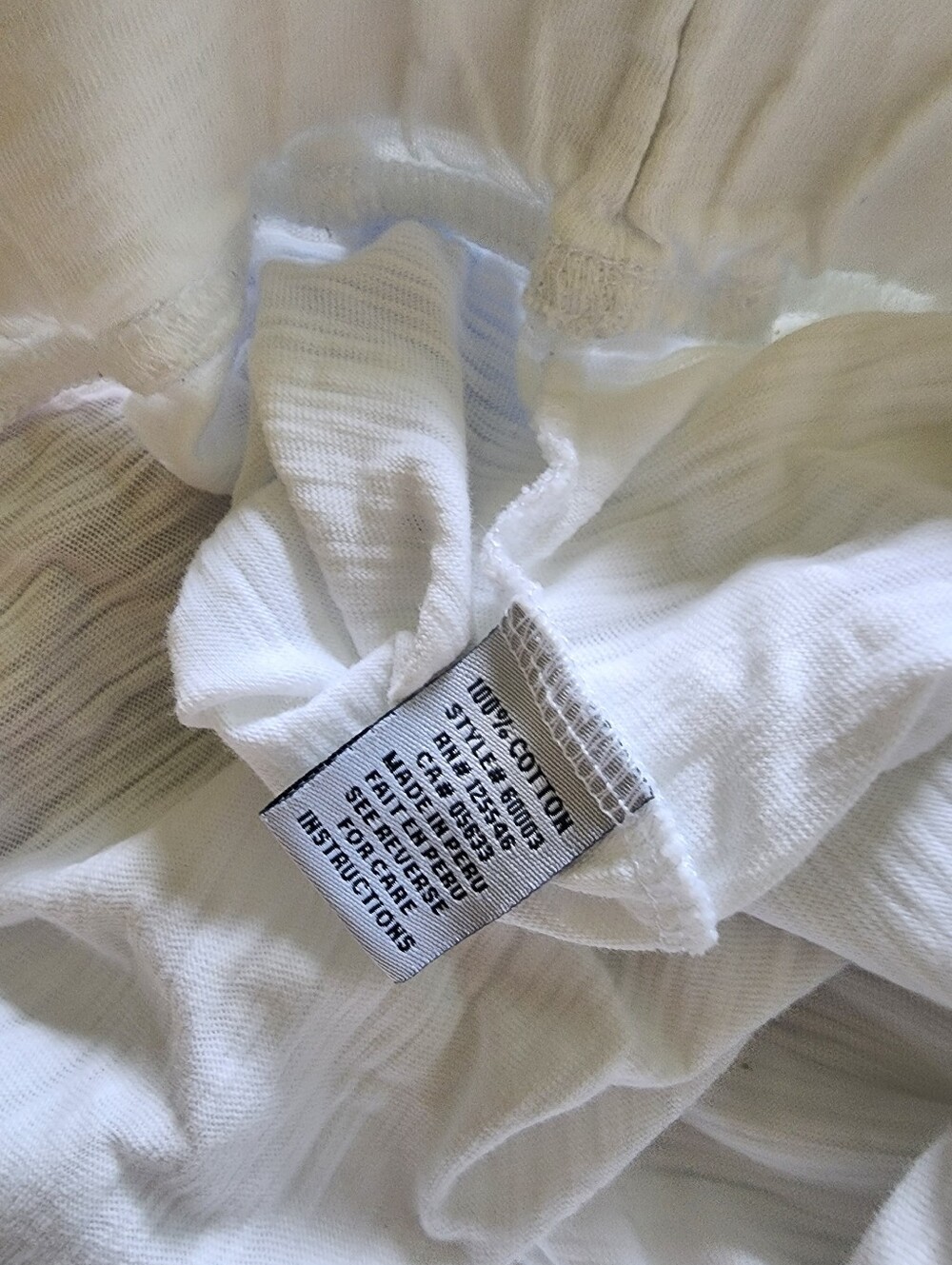 Escape By Habitat Slub Cotton White Shorts Pull On Size L Beach Travel Classic - Picture 8 of 9